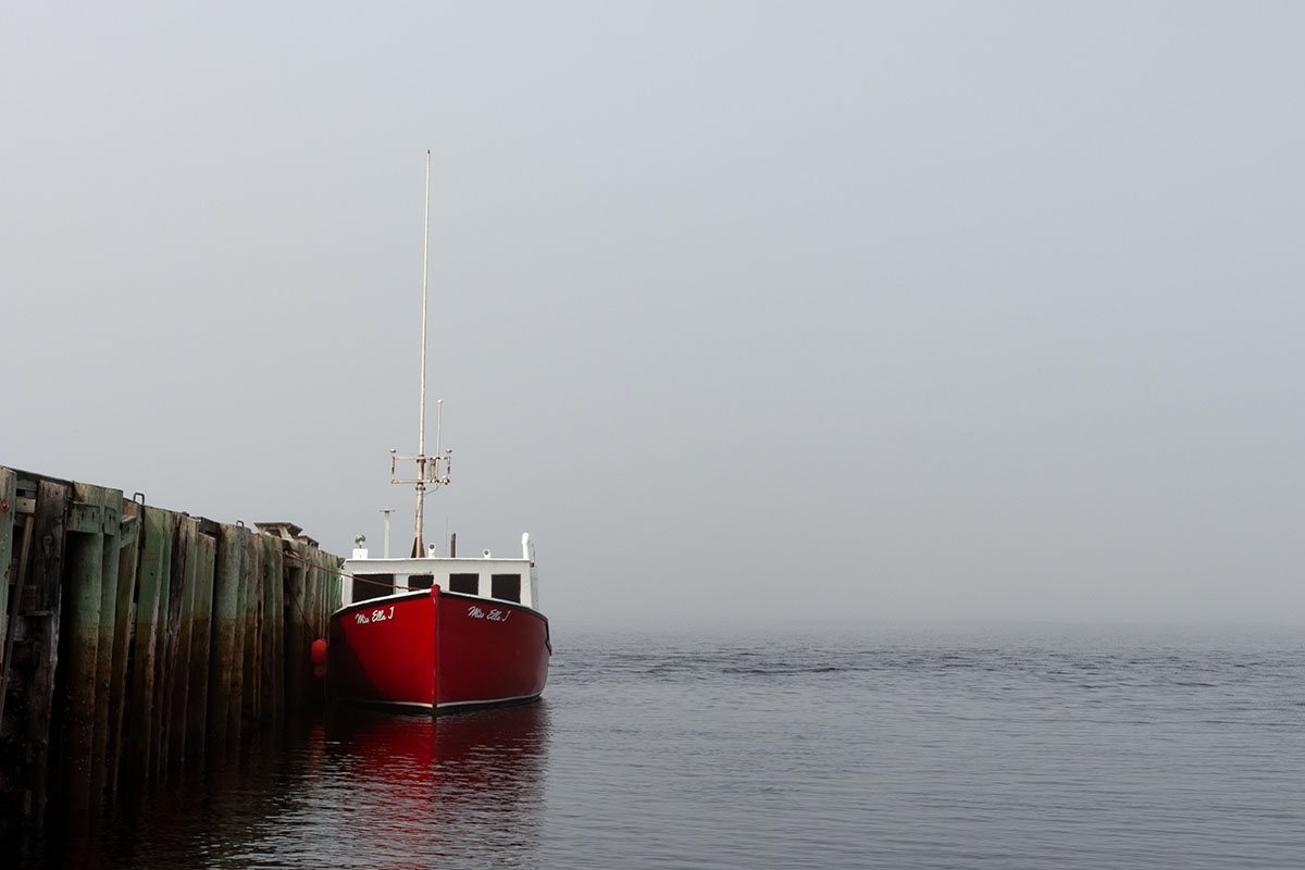 The wharf at Goldboro.