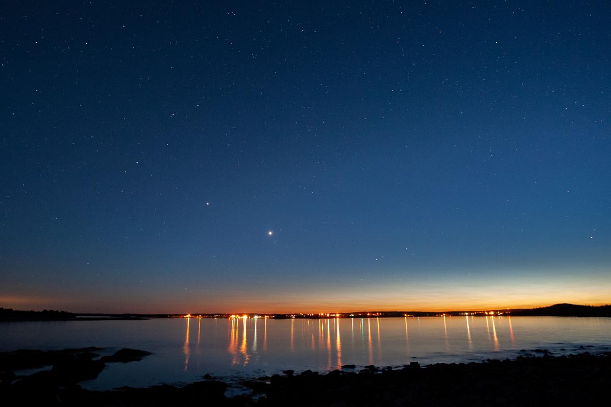 The final sunset of my residency. Good night, Port Bickerton!